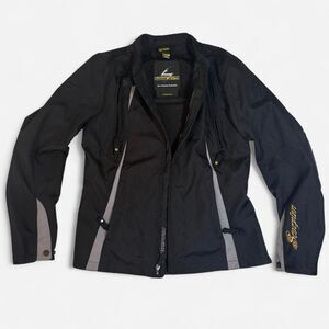 Scorpion EXO Motorcycle Jacket Armored Mesh Riding Jacket Tribal Back Graphic